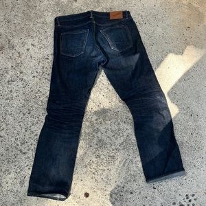 Rogue territory Stanton slim straight jeans (Size 33)         Raw Japanese denim